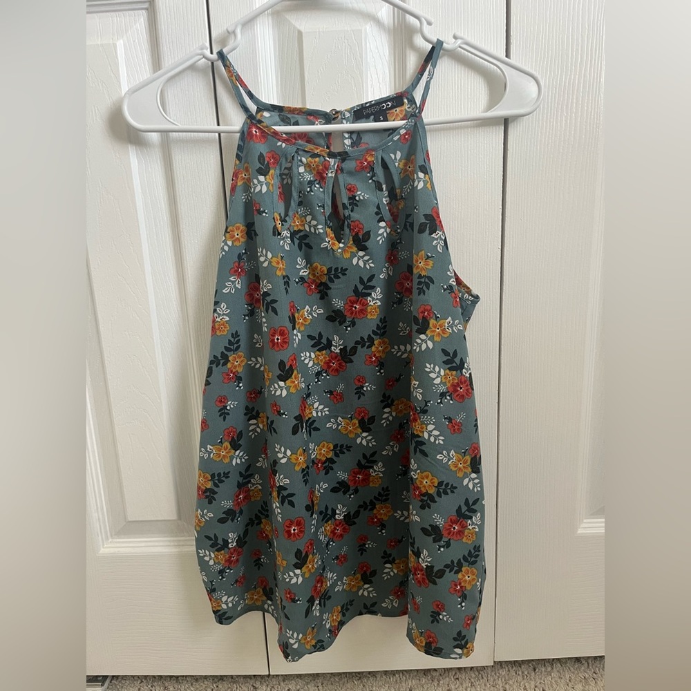 Paper moon brand tank top, size small